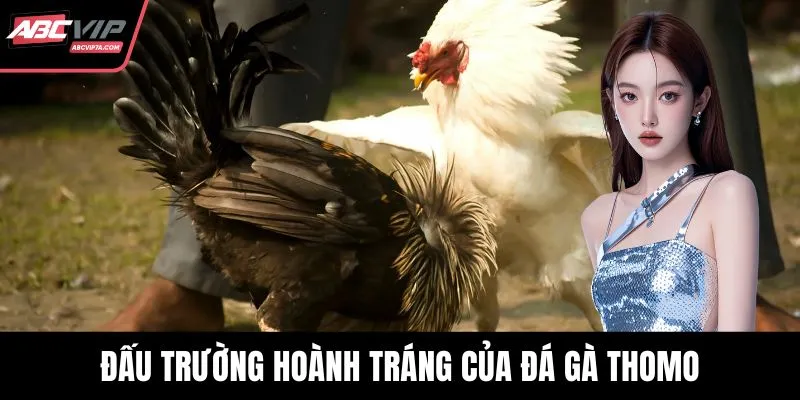 Đấu trường hoành tráng của đá gà Thomo