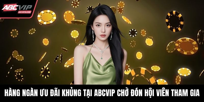 Hàng ngàn ưu đãi khủng tại ABCVIP chờ đón hội viên tham gia