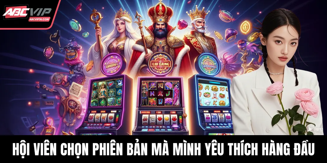 Hội viên chọn phiên bản mà mình yêu thích hàng đầu