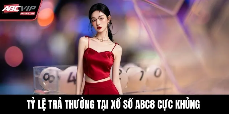 Tỷ lệ trả thưởng tại xổ số ABC8 cực khủng cho hội viên